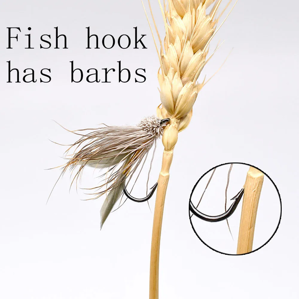 Anzuelos MNFT 6# Muddler Minnow – Mosca seca para trucha y salmón - imagen 5