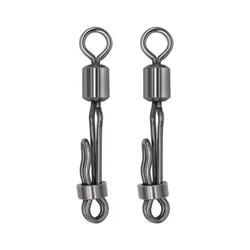 Ganchos Giratorios con Cerradura para Pesca de Carpa