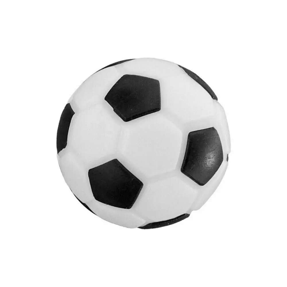 Mini balón de fútbol de mesa de 32mm, balones de fútbol PP en blanco y negro, accesorios de juego de mesa, regalo para jugador - imagen 5