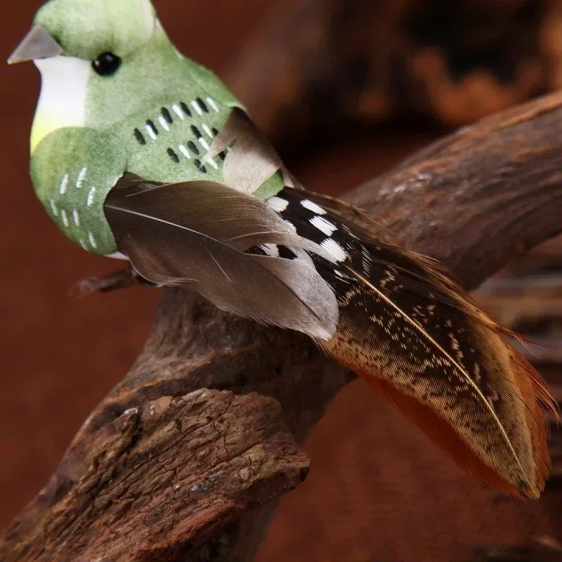 Señuelo Pájaro con Plumas y Perlas – Hecho a mano para pesca - imagen 2