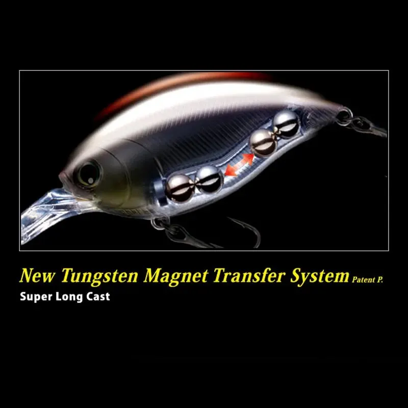 Señuelo de pesca Crankbait, 2 uds., 70mm, 21g, cebos duros artificiales, Jerkbait Wobbler, aparejos de pesca, cebo de manivela de lengua larga de agua salada - imagen 5