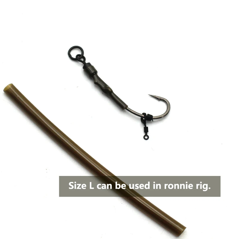 30 Uds. Accesorios de pesca de carpa, tubo de aparejo termorretráctil para herramienta de aparejo de pelo de carpa, alimentador de método grueso, aparejos de pesca - imagen 5