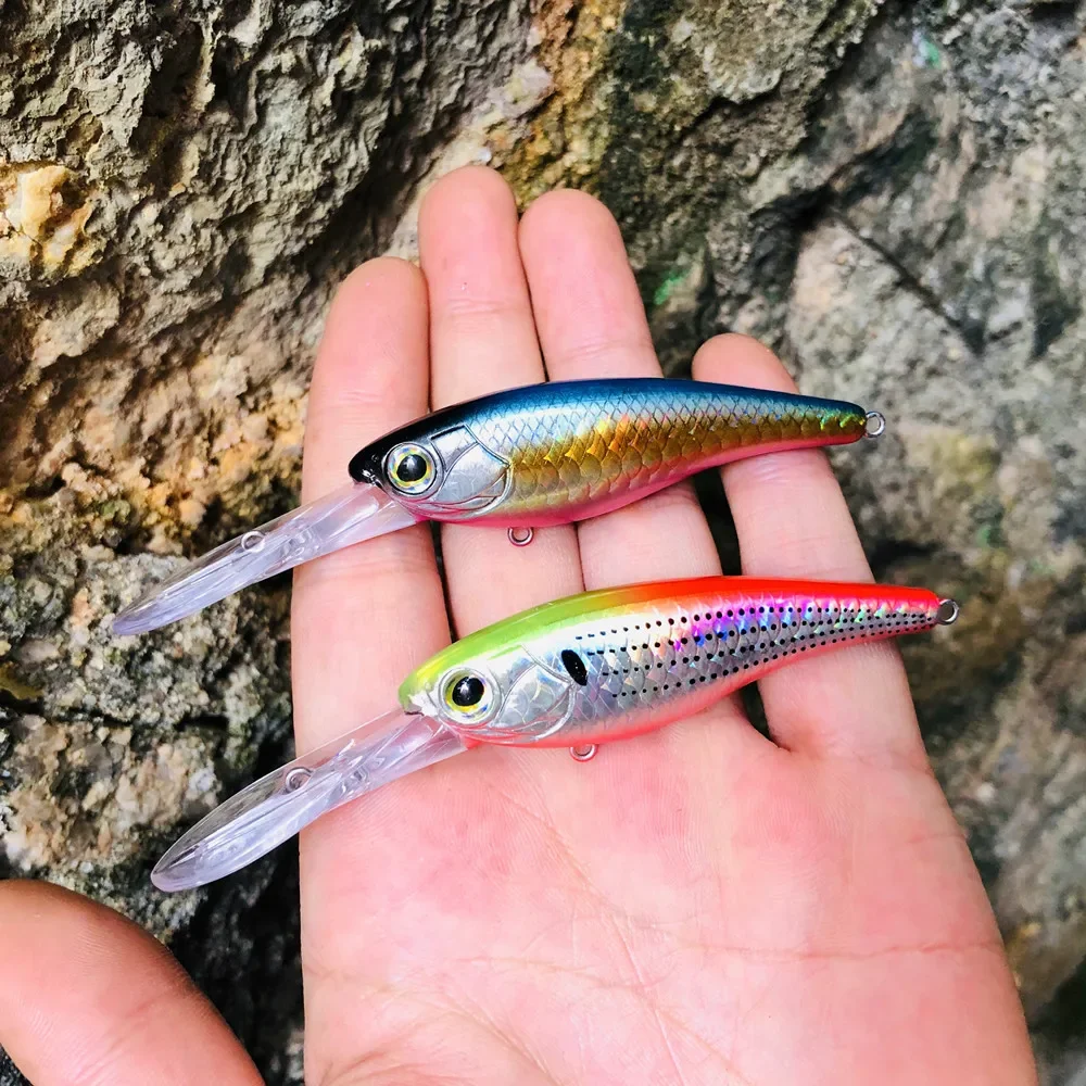 GREENSPIDER-anzuelo flotante suspendido, cebo duro Artificial de buceo profundo, señuelo de pesca de invierno para Lucio Prech, productos de pesca de trucha, 10g - imagen 5