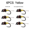 6PCS Yellow