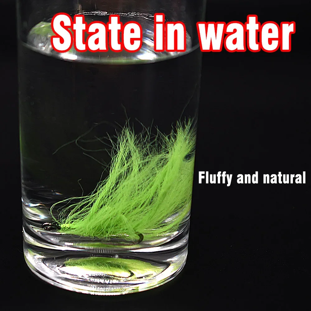 MNFT-anzuelo de algas marinas, 5 uds., simulación de pesca en el mar, hierba de agua, anzuelos, señuelo, musgo, juego de anzuelos, accesorios de equipo de pesca volador - imagen 4