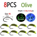 8pcs Olive