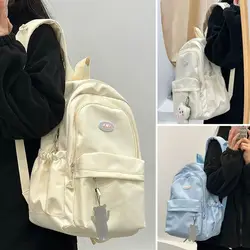 Mochila de nailon de alta calidad, bolso de hombro de gran capacidad para viaje, mochilas portátiles diarias