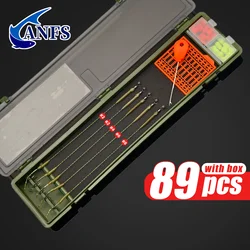 Caja organizadora de aparejos para pesca de carpa – Kit completo
