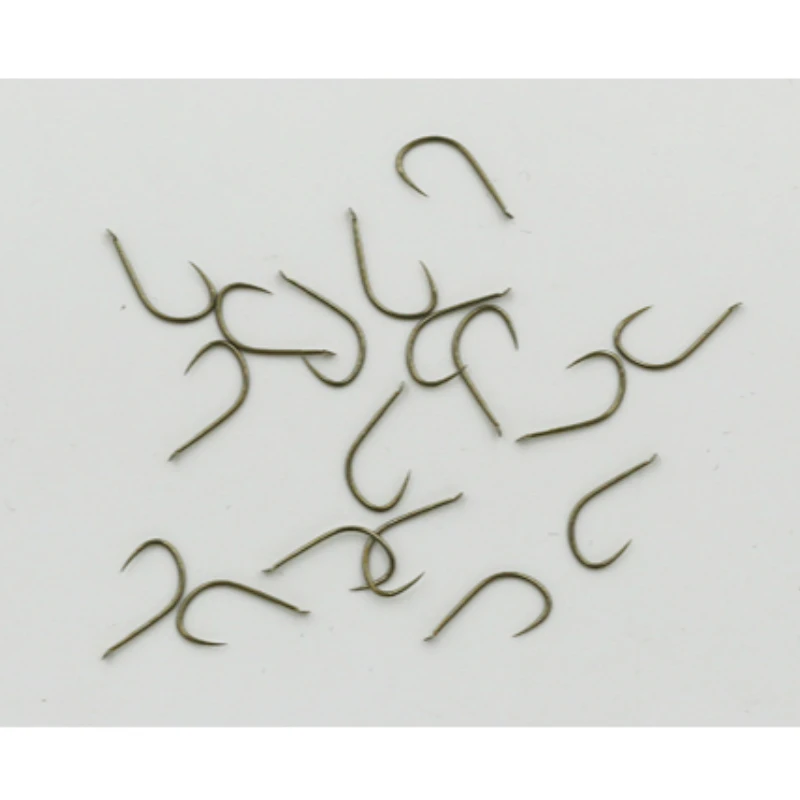 Anzuelos de proporción Peche, anzuelo de pesca de alta resistencia, aparejos marrones sin púas, pesca de carpa cruciana, anzuelos de mar de corriente ultraafilados - imagen 3