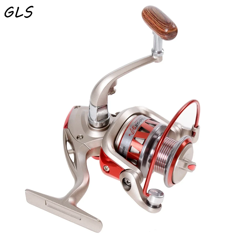 Carrete de pesca giratorio de Metal serie 1000-7000 13BB 5,5: 1/4, 7:1, aparejos de pesca, rueda de pesca de mano izquierda/derecha - imagen 5