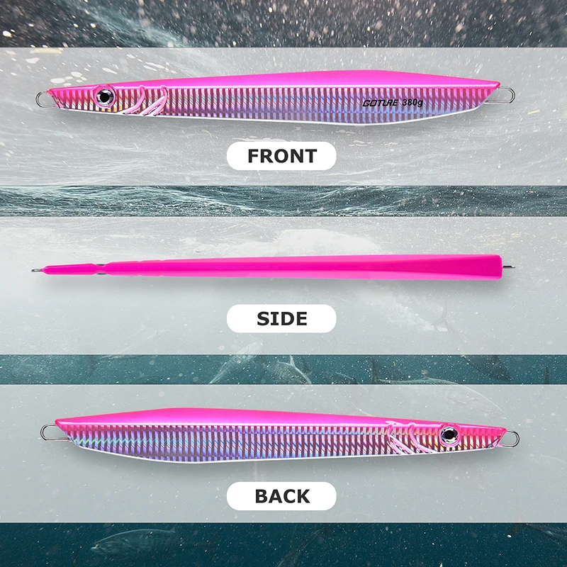 Goture Jig Metálico – Señuelo de jigging rápido para mar y río - imagen 5