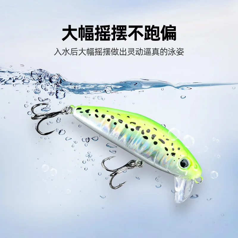 Minnow Wobbler Jerkbait señuelo duro hundido para trucha lubina lucio - imagen 5