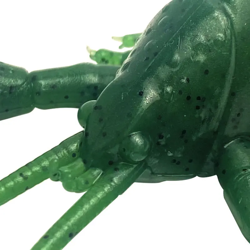 Señuelo biónico para langosta, 8cm, 16g, cebo suave para langosta hueca sumergida, martillo de varias patas, cebo para camarones - imagen 5