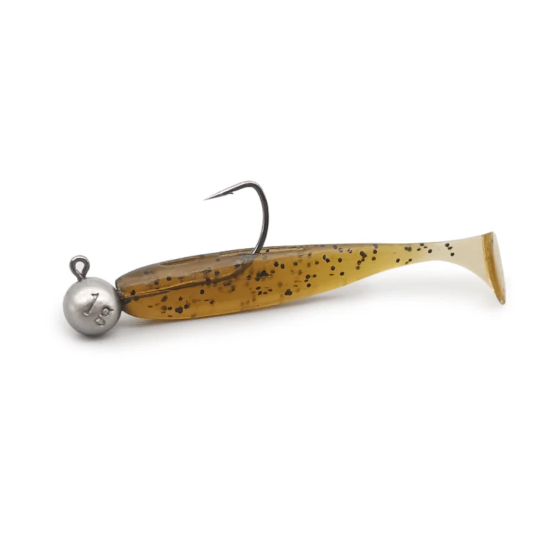Lureholic Aji Paddle Tail vinilos para pesca en roca finesse - imagen 5