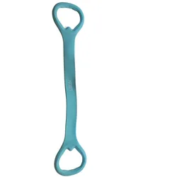 Herramienta tensora de silicona multifuncional, Material de silicona portátil, cuerda de entrenamiento de Yoga, estiramiento de cuello abierto, diseño de 8 figuras