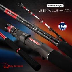 DSNY FUJI Caña de Jigging – Carbono alta acción para pesca desde barco