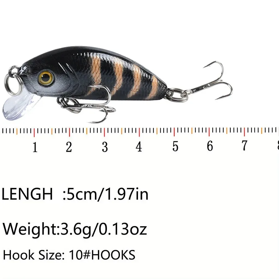 Señuelo duro Minnow Wobbler Jig para lubina y carpa - imagen 4