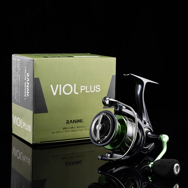 Ryobi Ranmi marca violeta más rueda giratoria se puede utilizar con agua de mar rueda de pesca de mar rueda de pesca rueda Luya - imagen 3