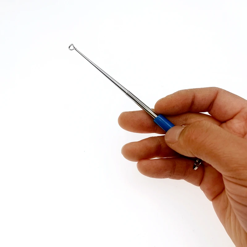 Extractor de anzuelos de pesca ciego, 2 uds., Garganta Profunda, Extractor de desenganche de acero inoxidable, Extractor de peces de Garganta Profunda - imagen 3