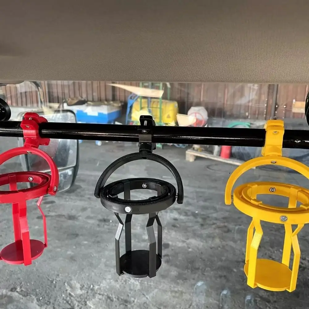 Portavasos giroscópico sin derrames, soporte para bebidas 3D colgante autonivelante para motocicleta, abrazadera ajustable multifuncional para portavasos - imagen 5