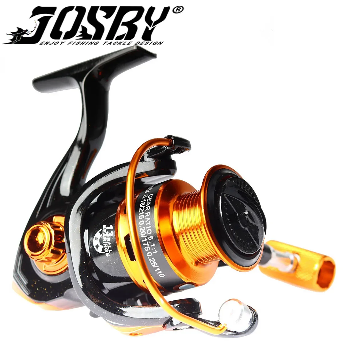 JOSBY-carrete de pesca Better Leader 5,2: 1, señuelo de pesca giratorio, carrete de Metal, alimentador de agua salada, accesorios de pesca de carpa - imagen 4
