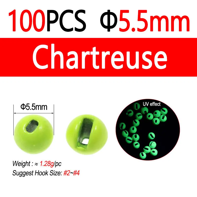 100pcs 5.5mm Char