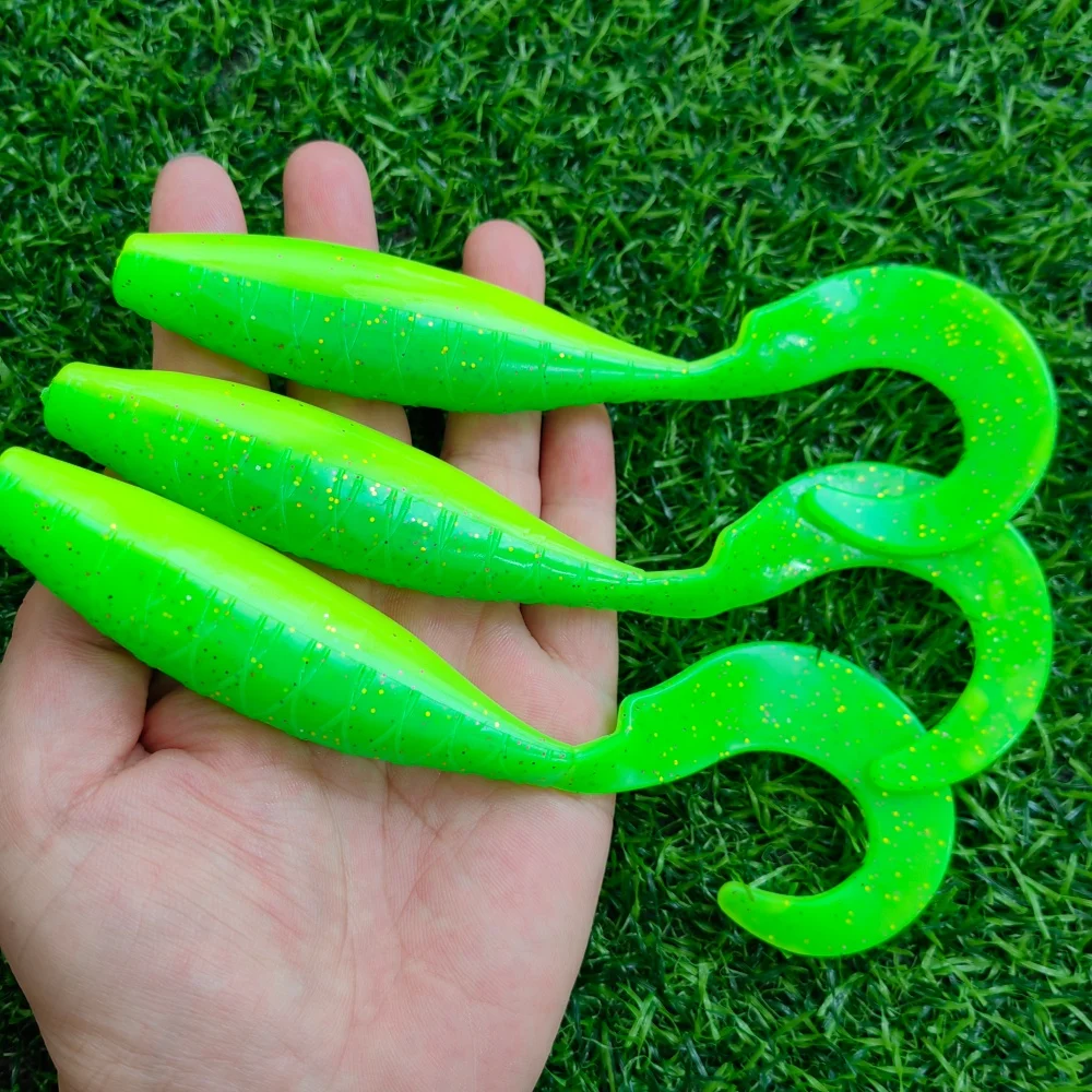 3 uds Señuelos de Pesca cebo Artificial suave 16cm/23g equipo de pesca suave