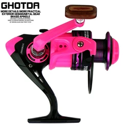 Carrete Spinning Ghotda Rosa 5.2:1 – Tallas 2000-7000
