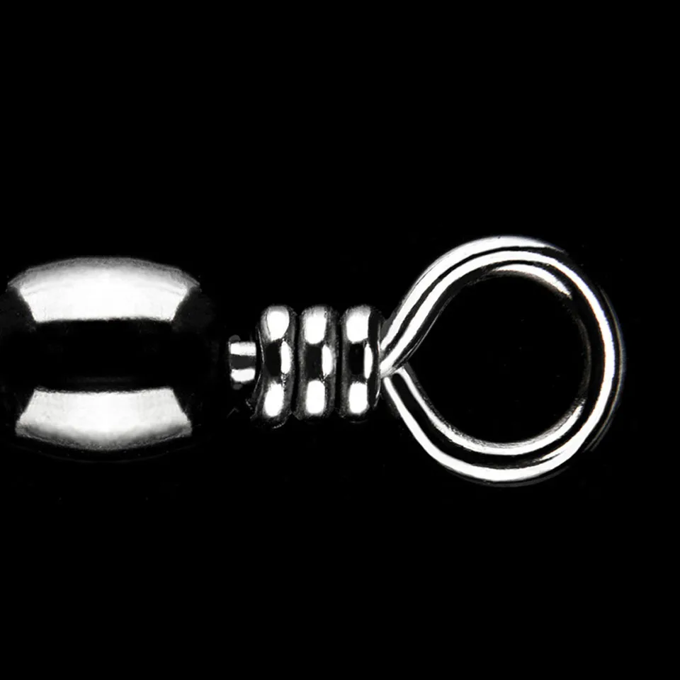 50 Uds. Conector de pesca tipo B hebilla Pin giratorio de Metal con accesorio de señuelo de anzuelo a presión - imagen 5