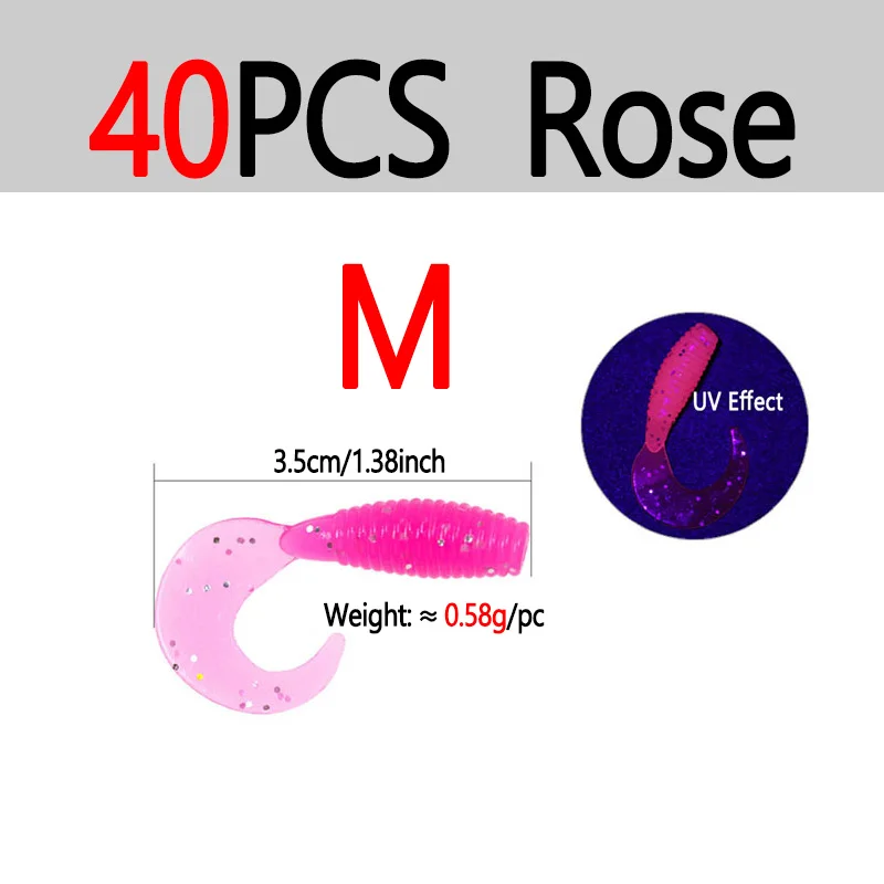 40pcs Rose M