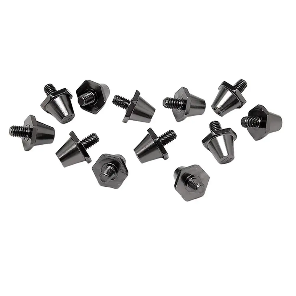 2 uds nuevo 11/13mm botas de fútbol picos M5 hilo antideslizante zapatos de fútbol tachuelas botas de fútbol de aluminio tacos deportes de suelo firme - imagen 2