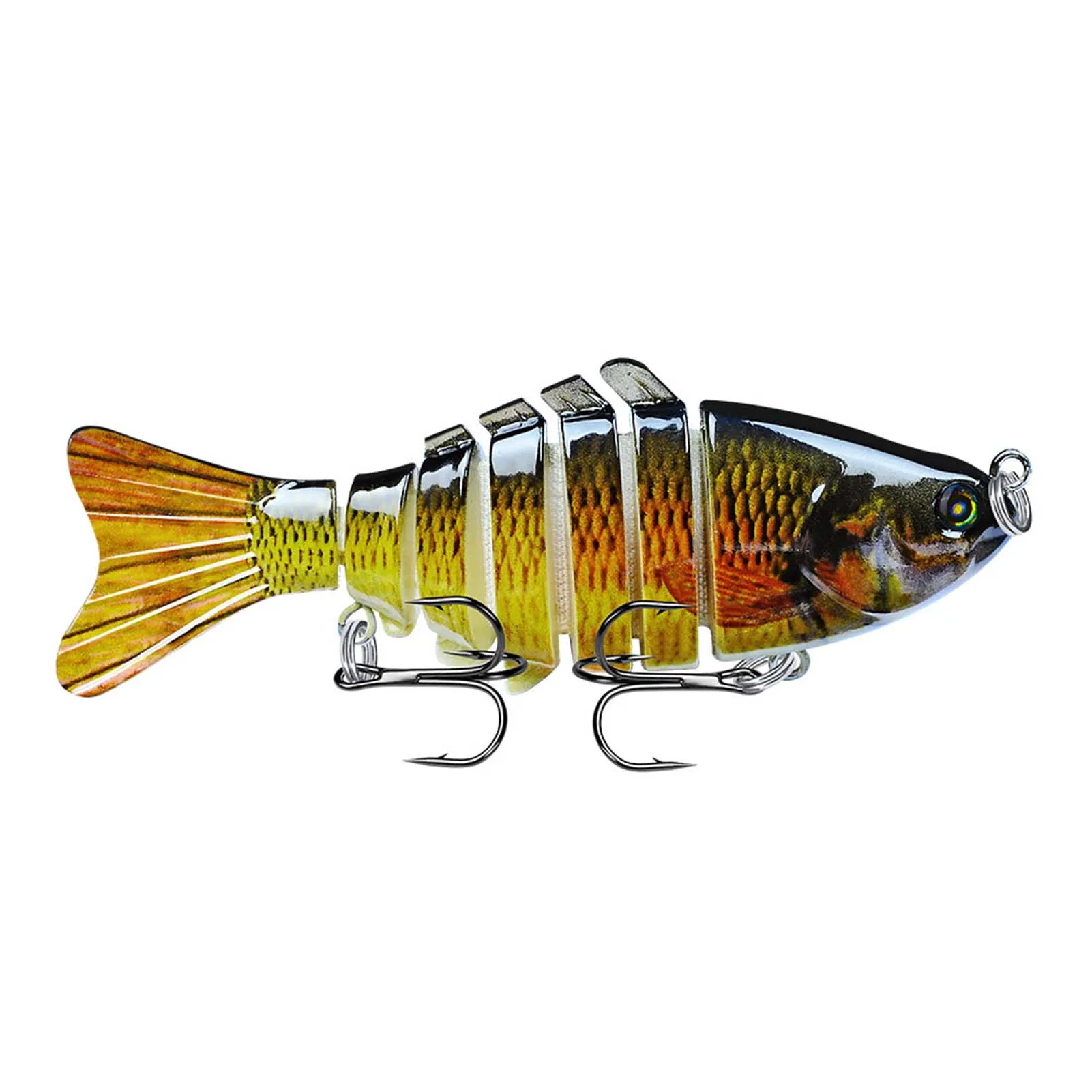 un vibrante señuelo de pesca multicolor diseñado para capturar efectivo