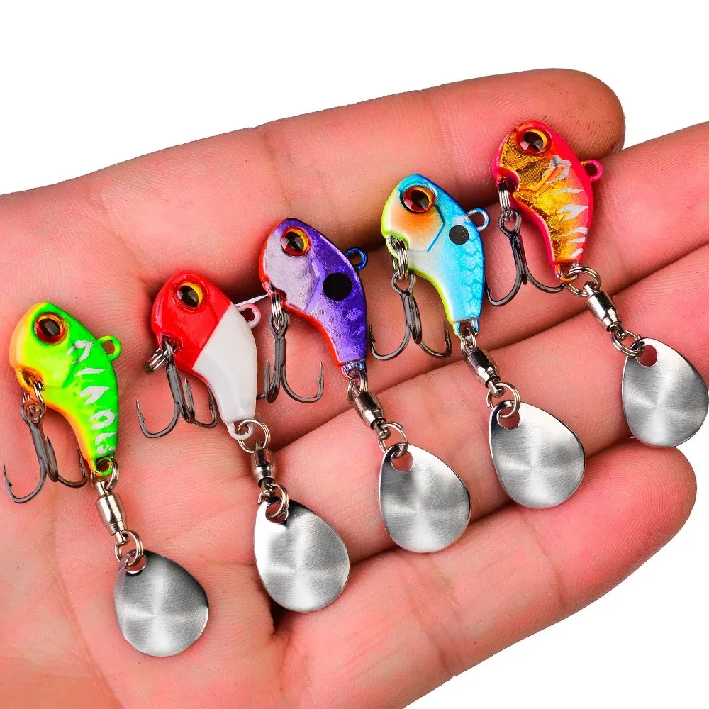 Aparejos Topline, señuelo de pesca, Spinner de cola, Mini cebos de Metal ViB Wobbler, 6g, 10g, 15g, 21g, 28g, cebos de cuchara, Jig Spinner, aparejos de pesca - imagen 5