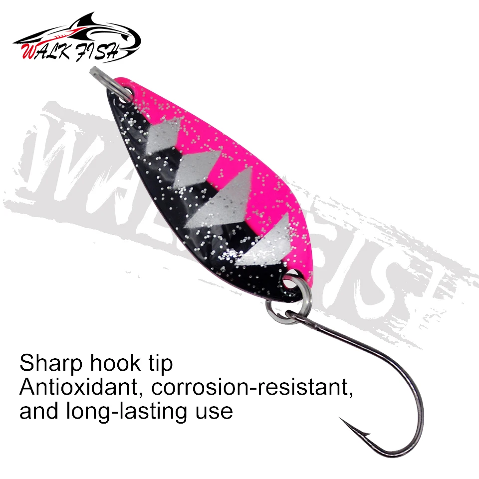 Cuchara curva Walk Fish para trucha y lubina - imagen 3