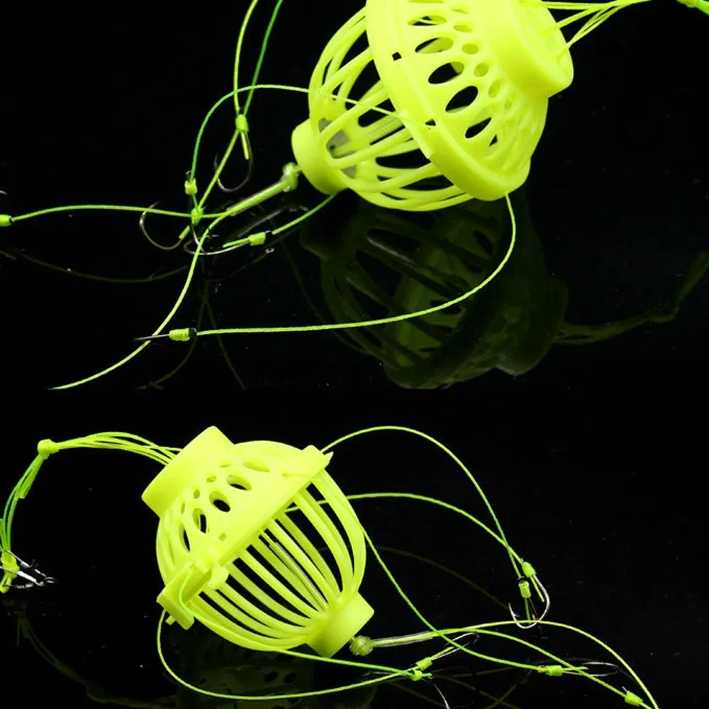 Jaula de cebo para carpa – Acero alto carbono con soporte - imagen 2