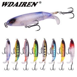 Señuelo Topwater Plopper 10 cm 13,5 g con cola giratoria para lucio