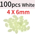 100pcs white 4x6