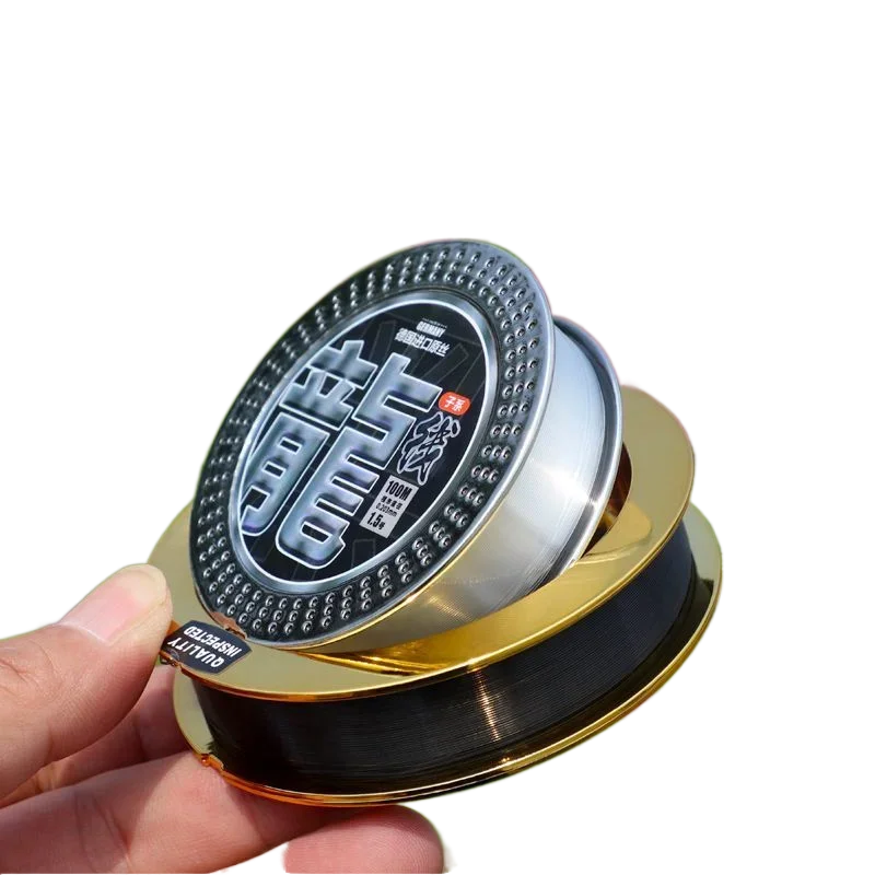 Línea nailon flexible para pesca deportiva