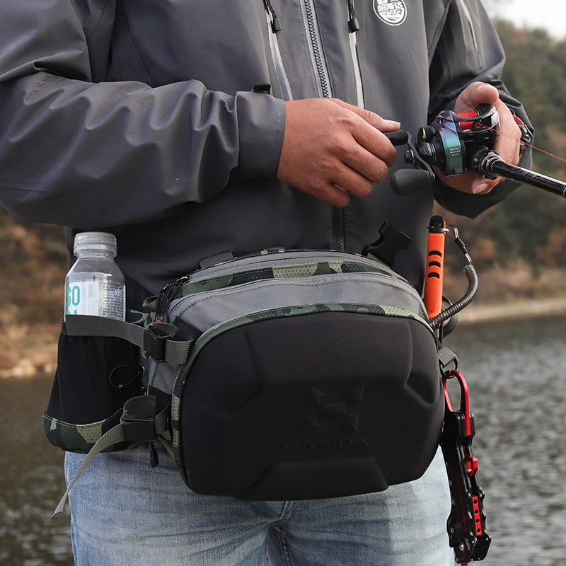 Bandolera de pesca HISTAR – Cremallera y correa ajustable - imagen 3