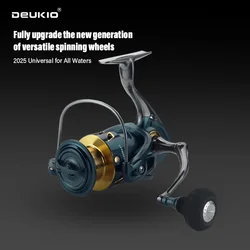 Carrete Spinning Carpa Deukio – Cuerpo monolítico sin huecos