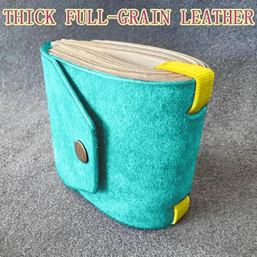 Cartera de cuero compacta, soporte para dinero, acceso rápido en efectivo, bolsillo, billetera, organizador de billetera, bolsa para efectivo - imagen 2