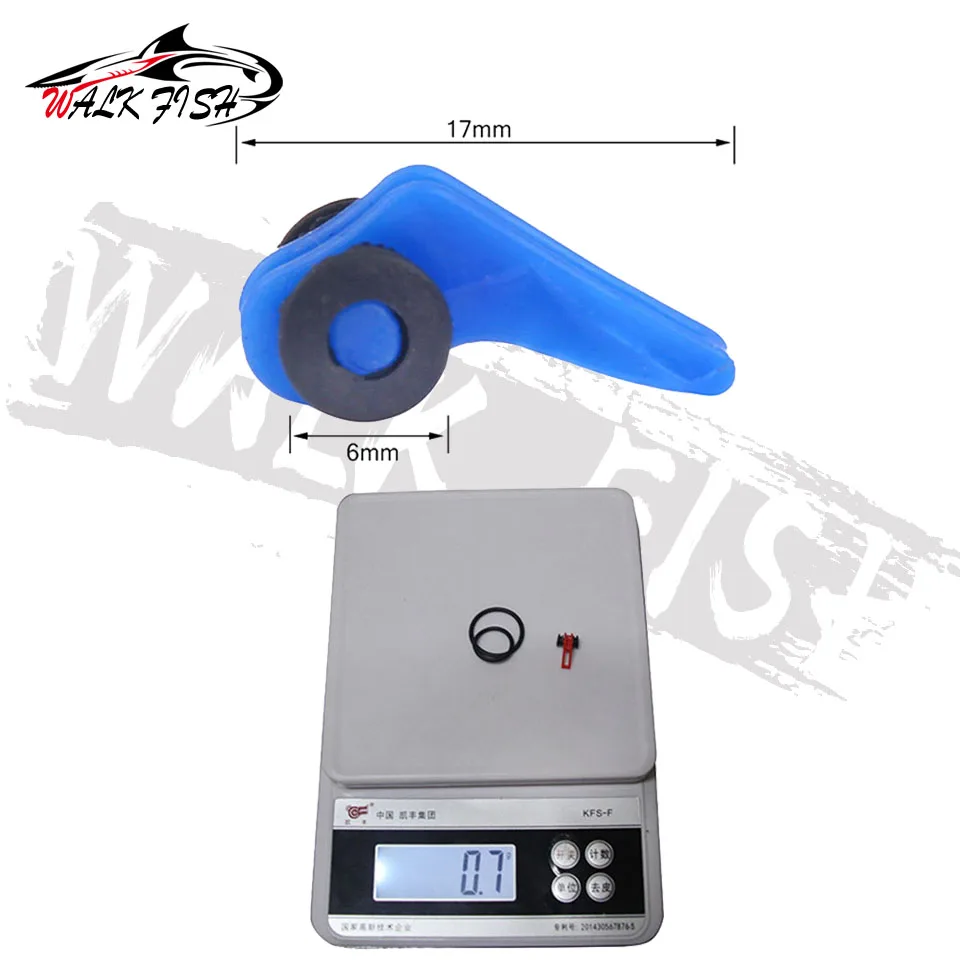 WALK FISH-anzuelo de pesca de plástico, 10 Uds., para caña de pescar, señuelo de pesca, soporte para cebo, carpa regalada, anzuelos de aparejos de pesca fáciles - imagen 5