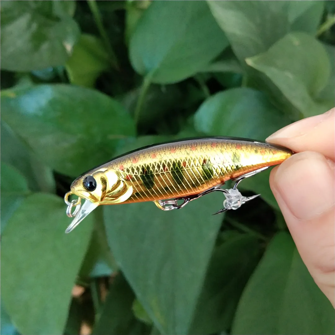 TSURINOYA-señuelo de pesca DW69, cebo duro para pececillos, 48S, 48mm, 3,3g - imagen 5