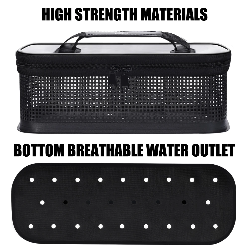 Caja de pesca con plantilla gruesa, bolsa para señuelos de Jigging, cajas de equipo de pesca impermeables, sublínea principal de pesca en el mar, estuche de almacenamiento flotante, bolso - imagen 2