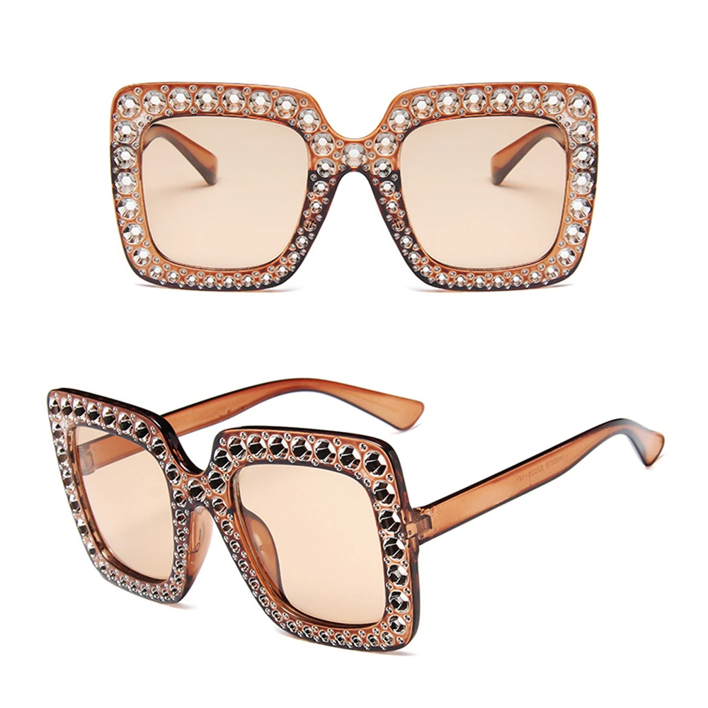 Gafas de sol polarizadas mujer – Montura cuadrada grande pesca - imagen 2
