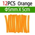 12pcs Orange 5mm