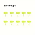 green 10pcs