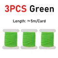 3 cards  green