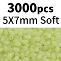 5x7mm 3000pcs white