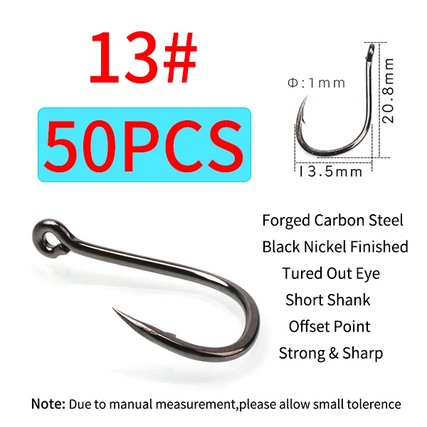 50pcs size 13